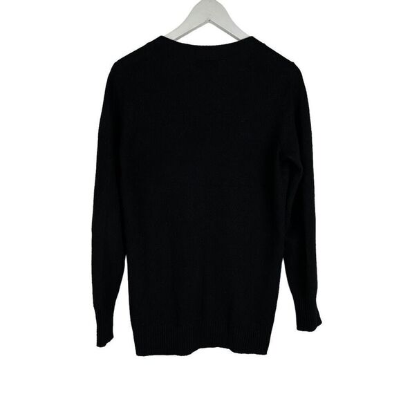 C by Bloomingdale’s Black Cashmere Cardigan size Small - Picture 2 of 7